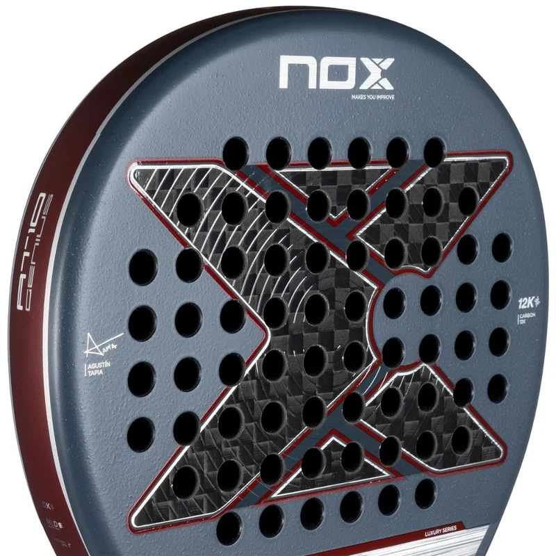 Nox Padelracket Luxury Genius AT10 12k Tapia