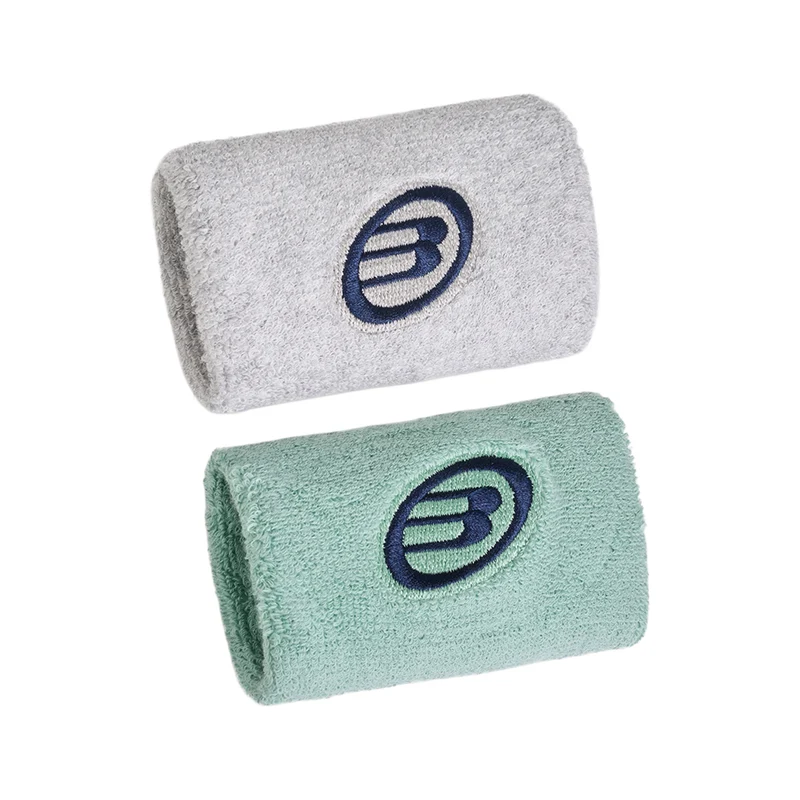 Muñequeras BULLPADEL BPMU263 I Gris/Verde