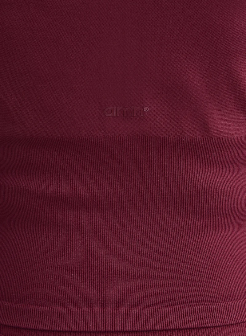 Merlot Shape Seamless Zip Jacket