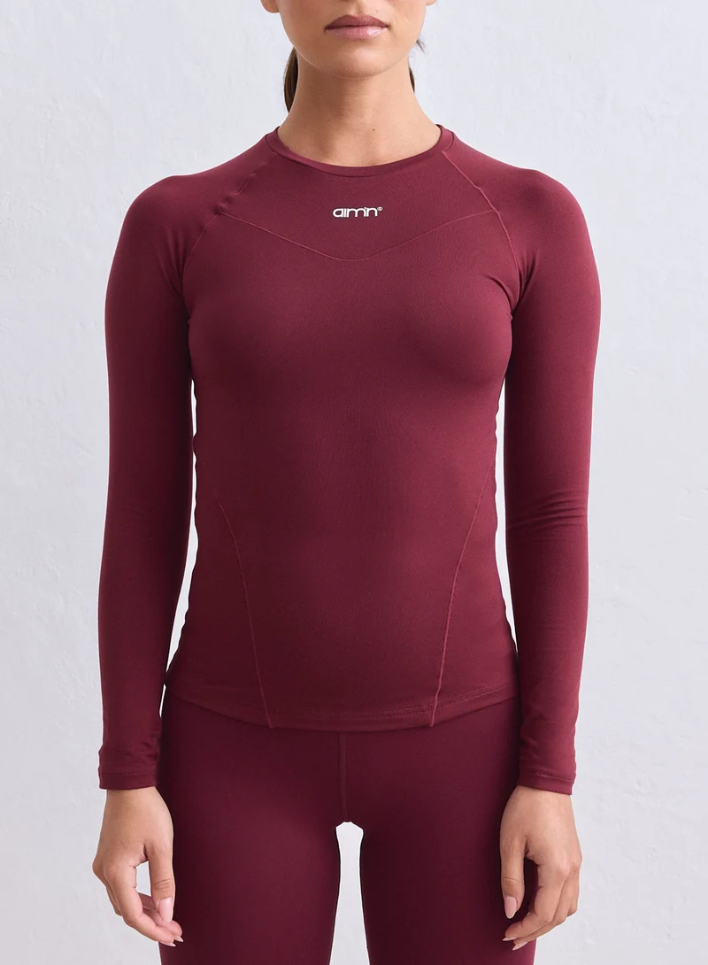 Merlot Soft Basic Long Sleeve