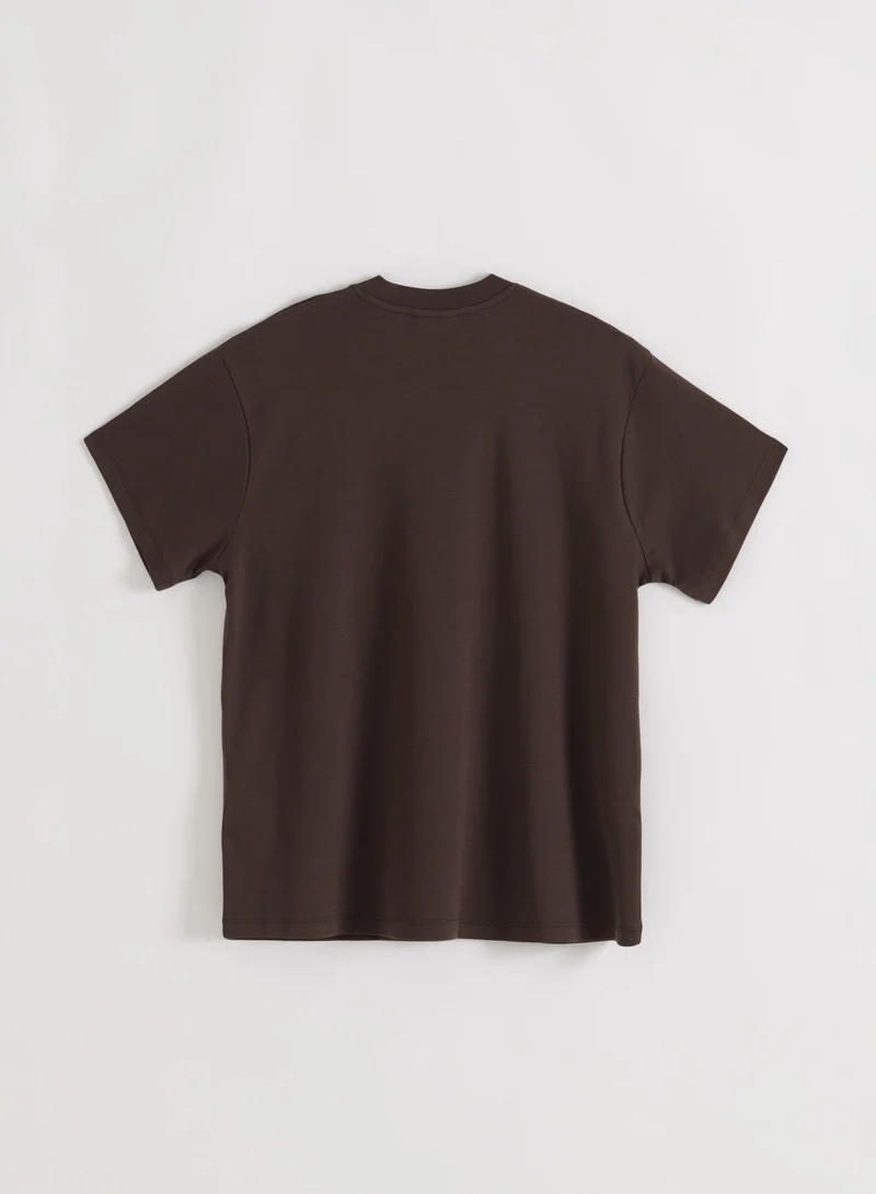 Chocolate Varsity Boyfriend T-shirt