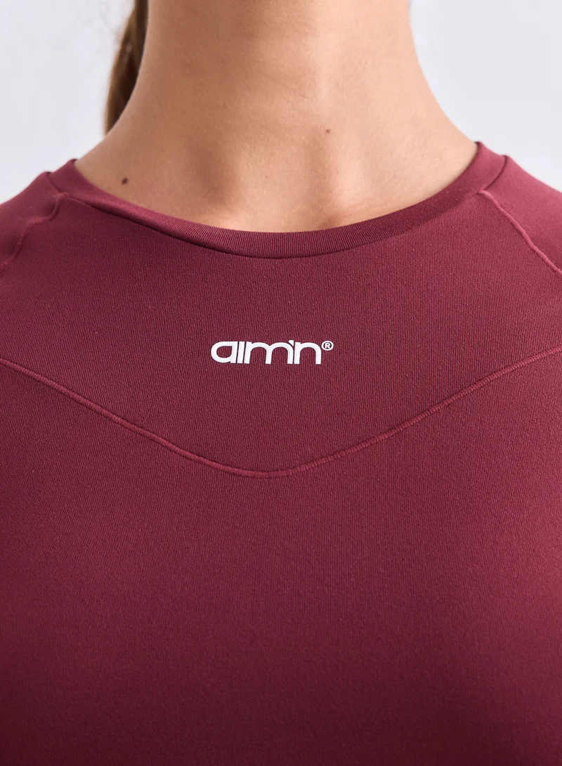 Merlot Soft Basic Short Sleeve