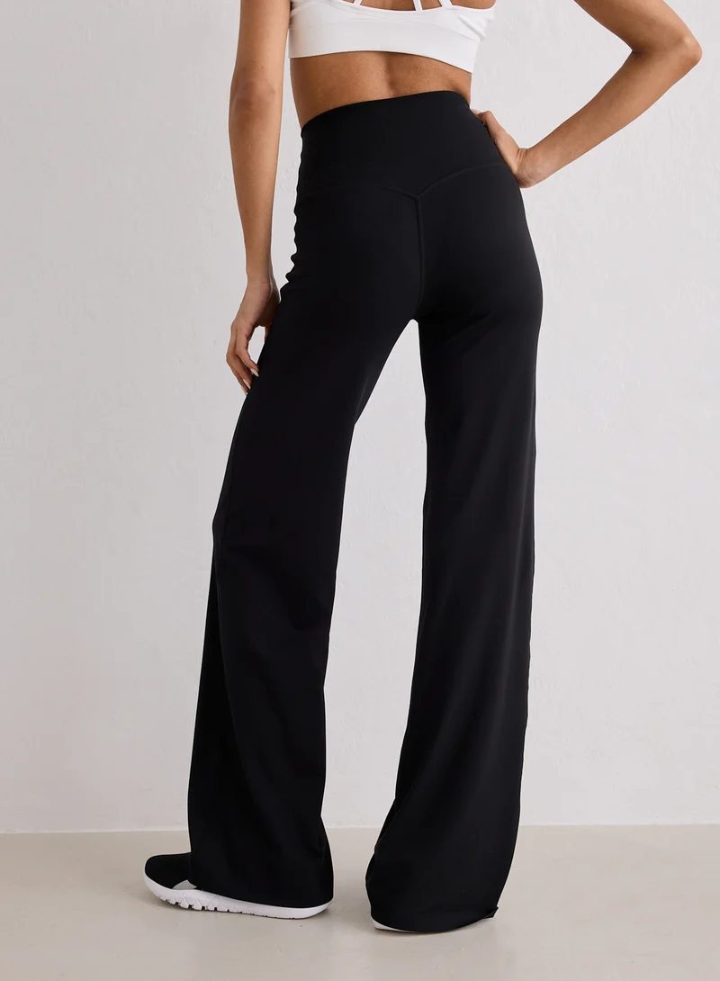 Black Sense Straight Leg Tall Tights