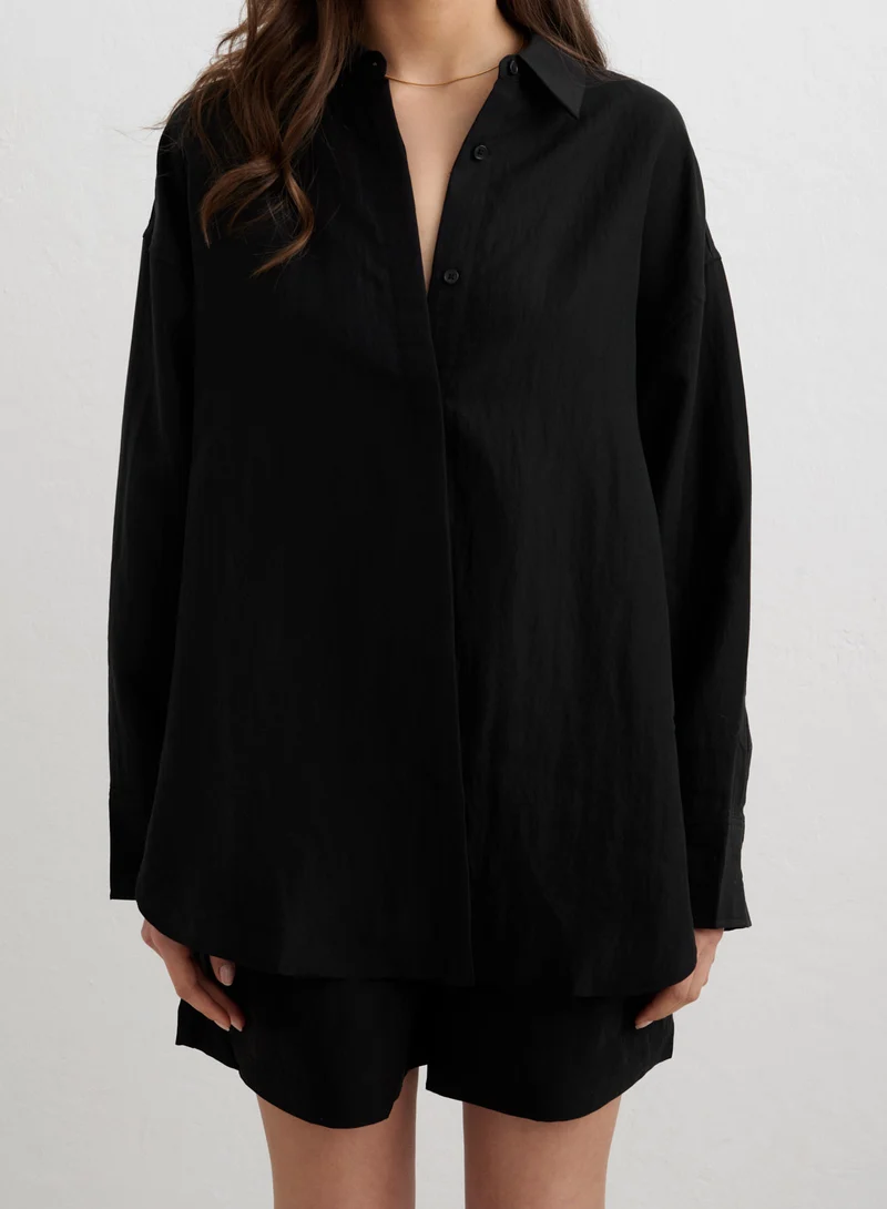 Black Riviera Shirt