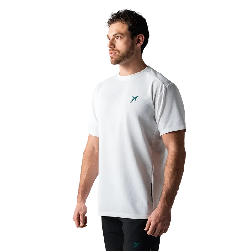Camiseta Drop Shot Sanz Performance Blanco 2026