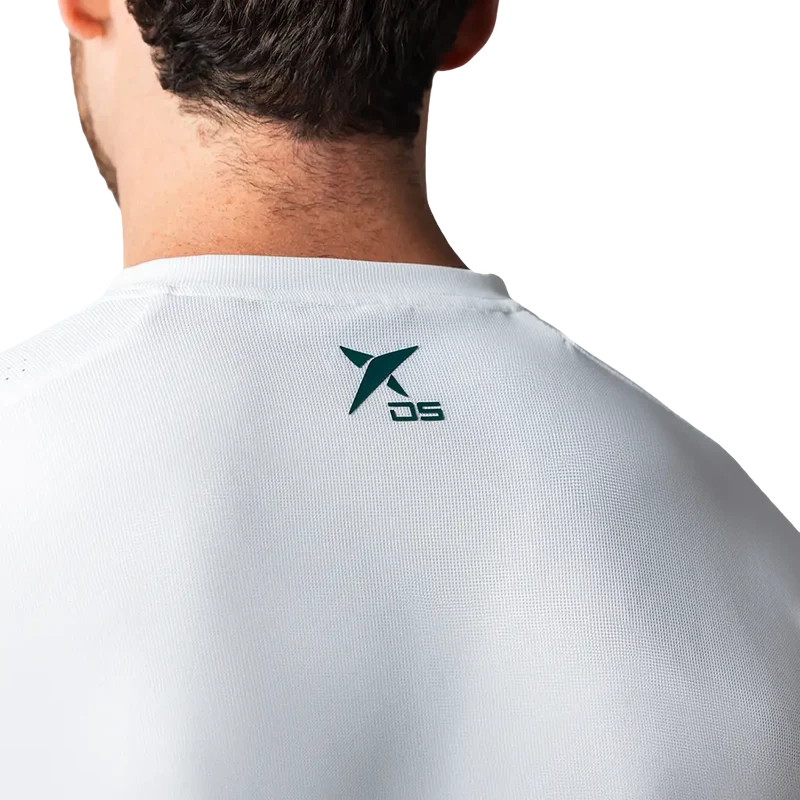 Camiseta Drop Shot Sanz Performance Blanco 2026