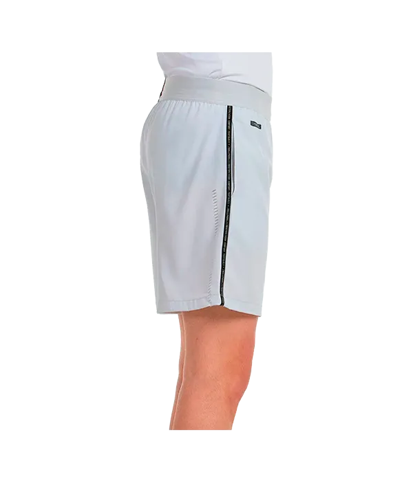 Pantalón Corto Bullpadel Maceda Gris Perla
