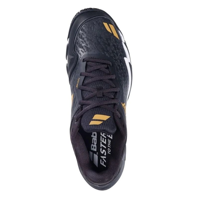 Babolat Jet Premura 3 Men Padel Shoes (Black/Gold)