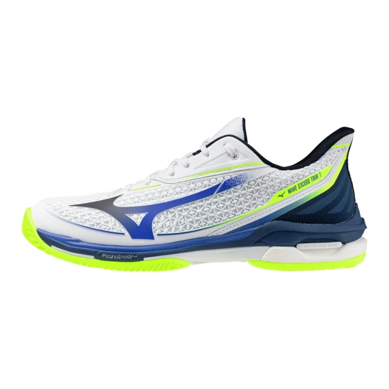 Mizuno Wave Exceed Tour 7 CC (U) (White/Dazzling Blue/Lightning)