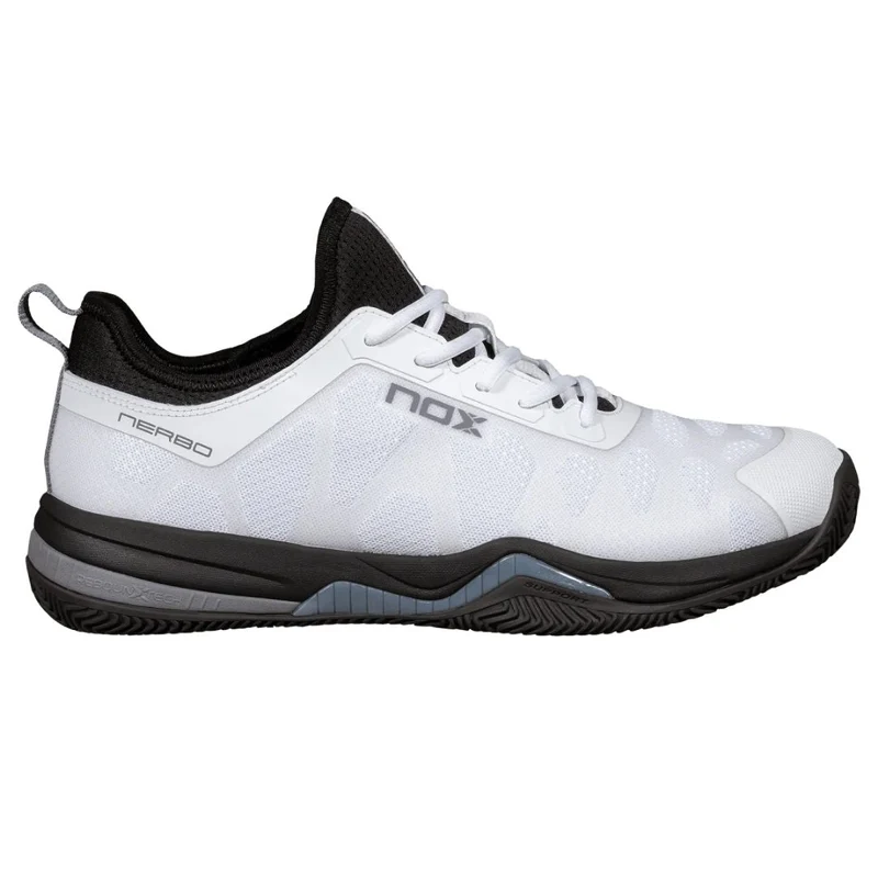 Nox Nerbo Padel Shoes (White/Raven)