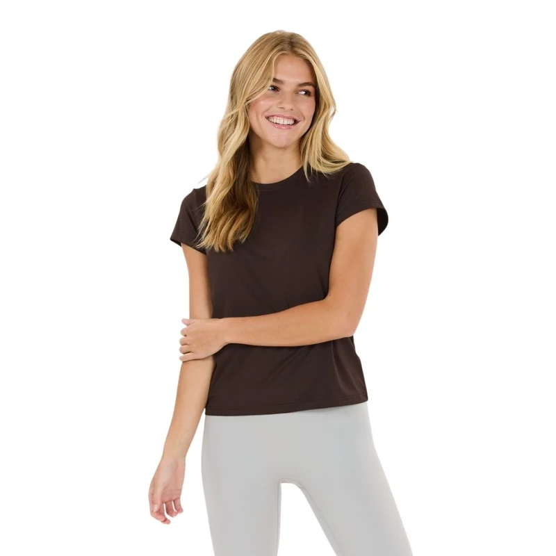 Athlecia Almi V2 W S/S Tee (Chocolate Torte)