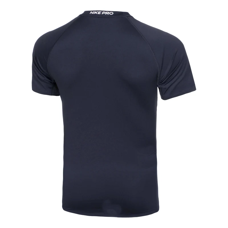 Dri-Fit Pro T-Shirt Herren - dunkelblau, weiß