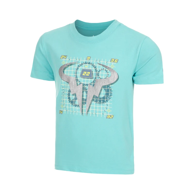 Dri-Fit Rafa T-Shirt Kinder - türkis,