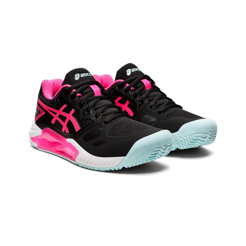 Gel-Challenger 13 Padelschuh Damen - schwarz, pink