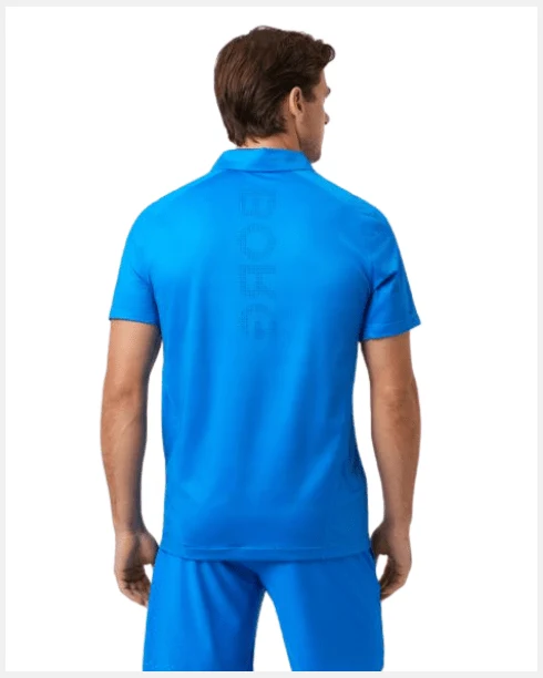 Björn Borg Ace Mesh Panel Polo Shirt Blue