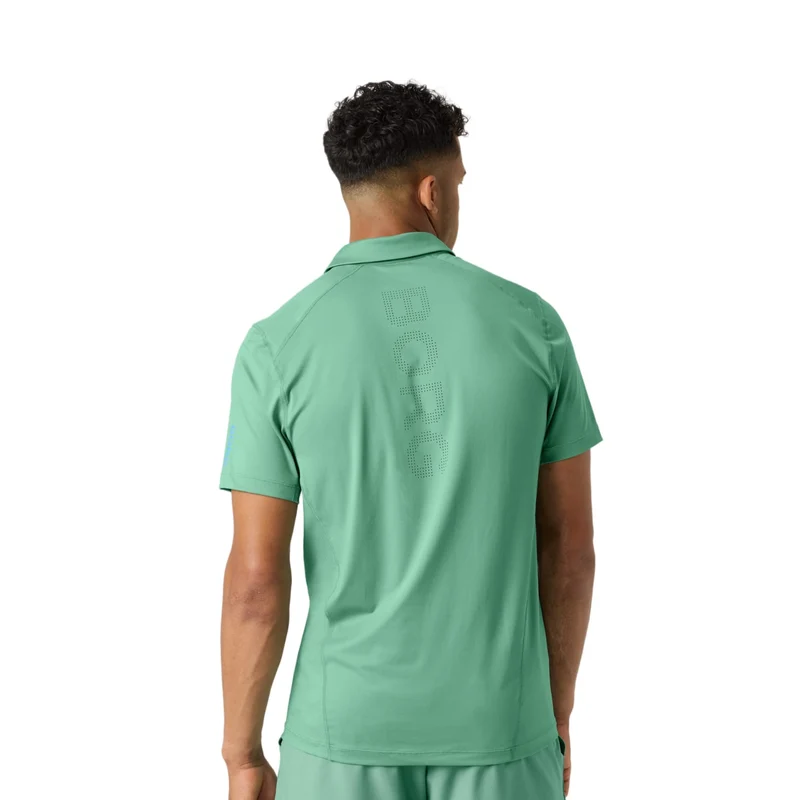 Björn Borg Ace Mesh Panel Polo Shirt Malachite Green