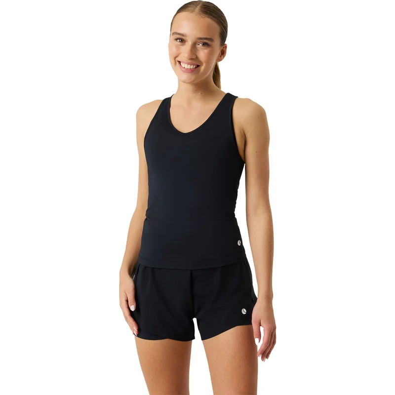 Björn Borg Ace V Neck Tank Top 2026 Black Beauty