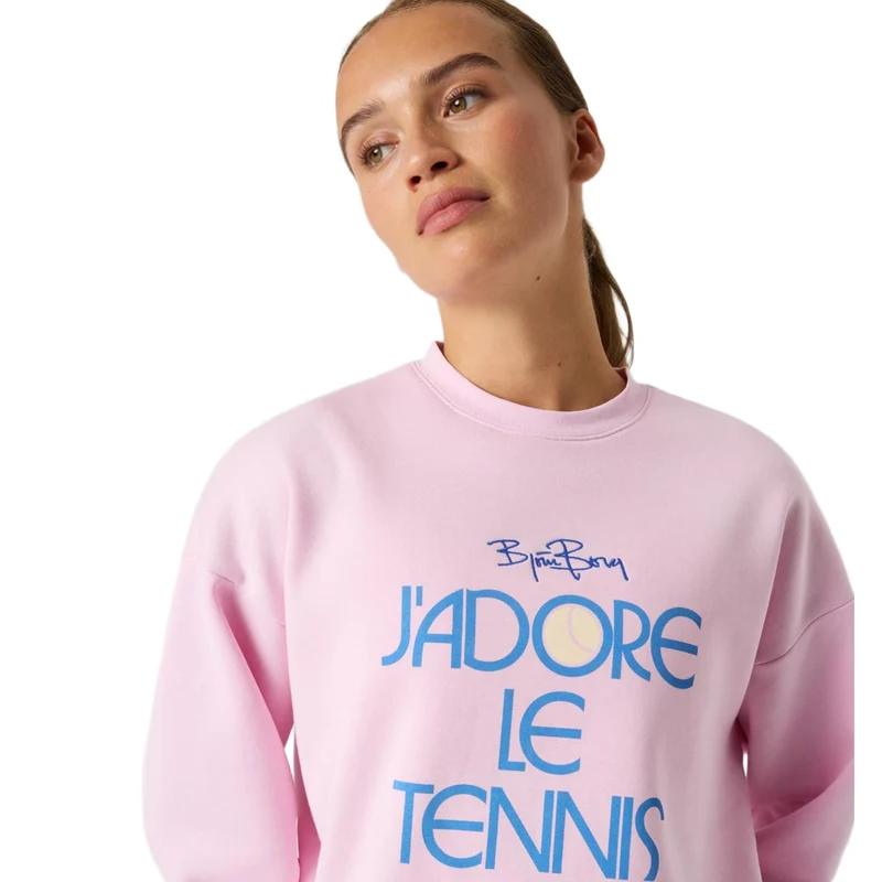 Björn Borg Boyfriend Sweatshirt Pink Lady