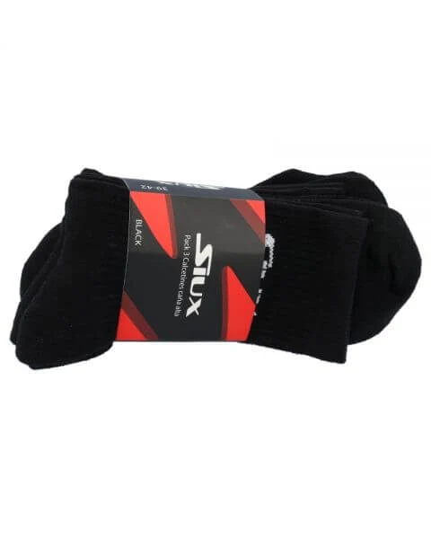 Siux Sportsocken Hoog Schwarz (3 Pack)