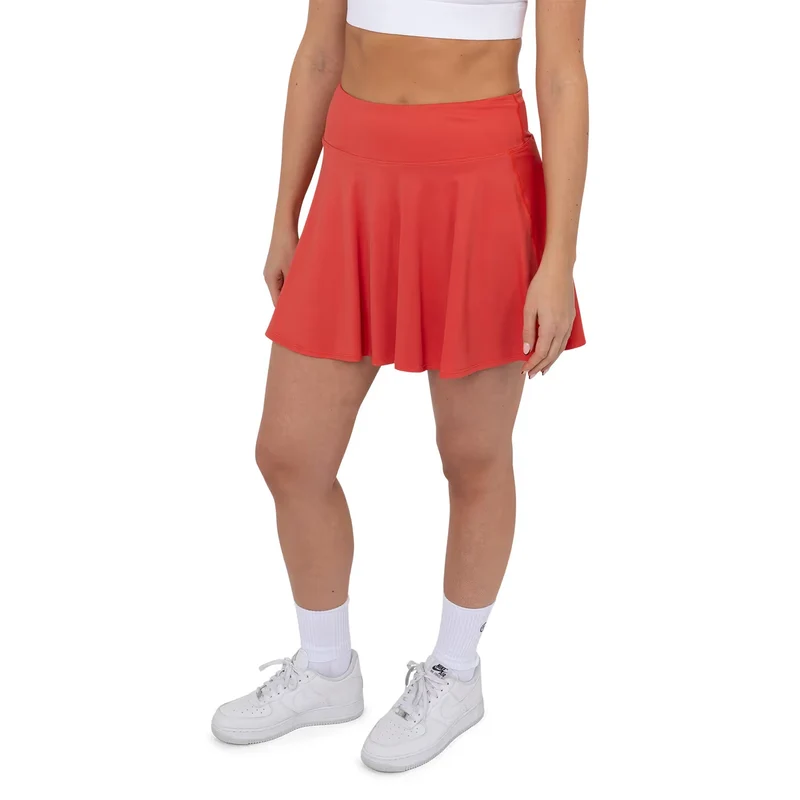 Indian Maharadja Flowing Skirt W Ruby Red