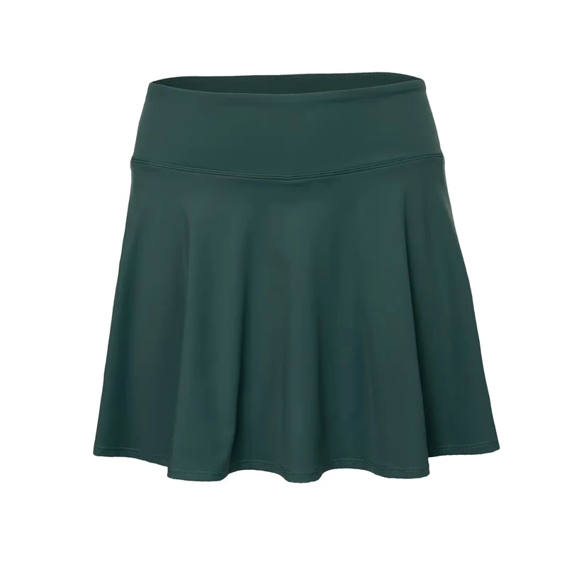 Indian Maharadja Flowing Skirt W Hunter Green