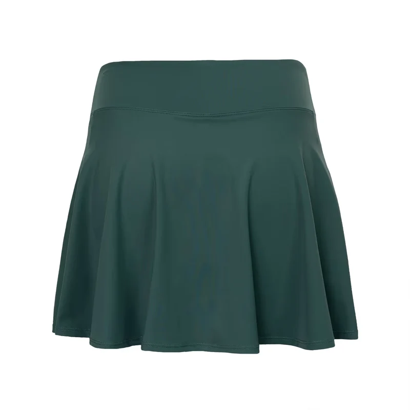 Indian Maharadja Flowing Skirt W Hunter Green