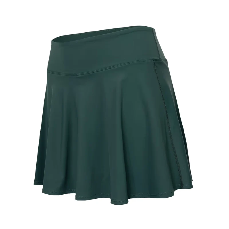 Indian Maharadja Flowing Skirt W Hunter Green