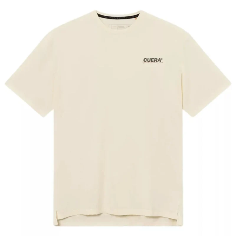 Cuera Active Light Weight T-Shirt Off White/Walnut