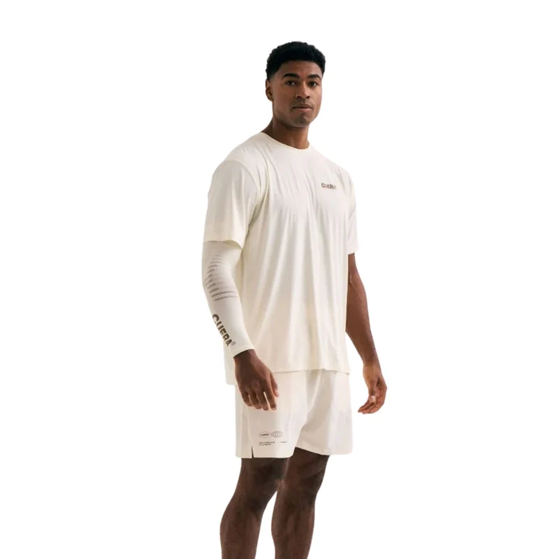 Cuera Active Light Weight T-Shirt Off White/Walnut
