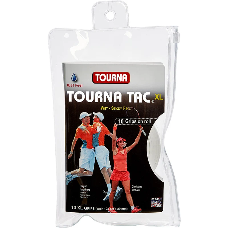 Tourna Overgrip XL White (10 Pack)