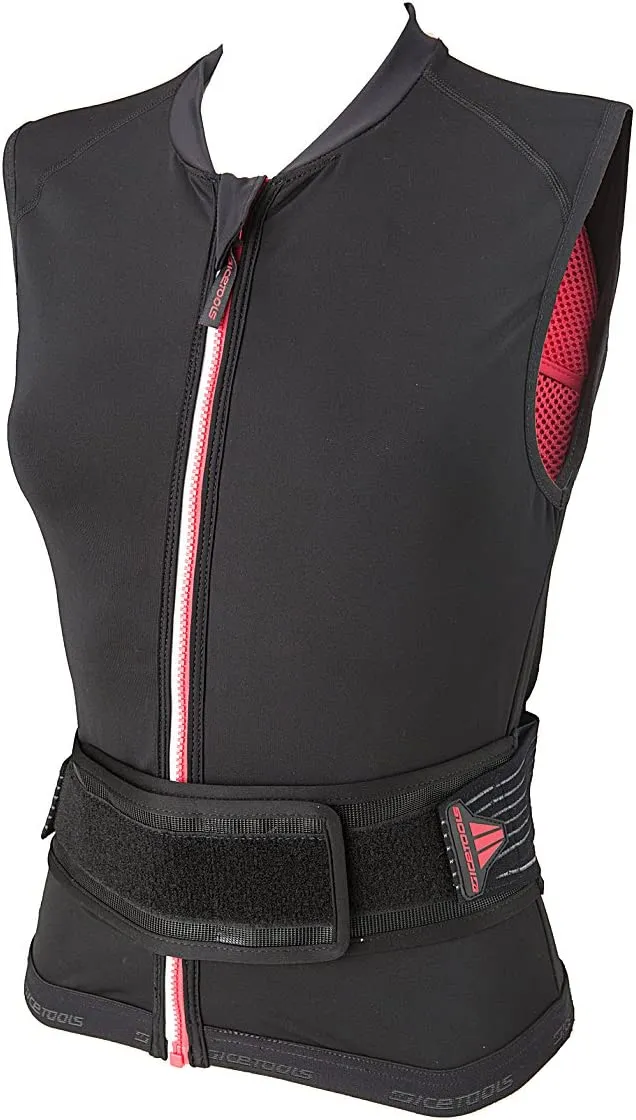 Icetools EVO SHIELD Rückenprotektor pink black Damen