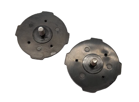 Slokker Screwplates - Schrauben-Set für Skihelme black