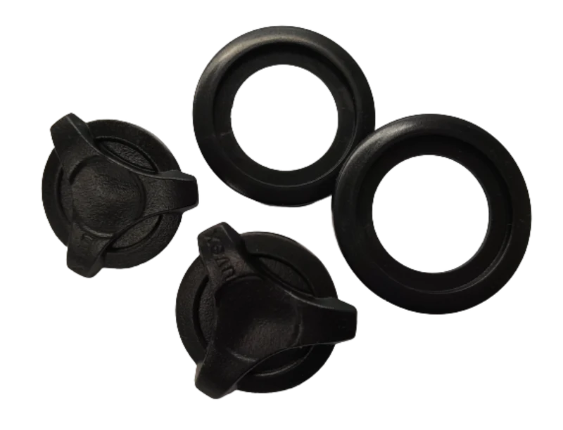 uvex Screw Support Button - Schraube und Ring - passend für uvex HLMT 400 Visor