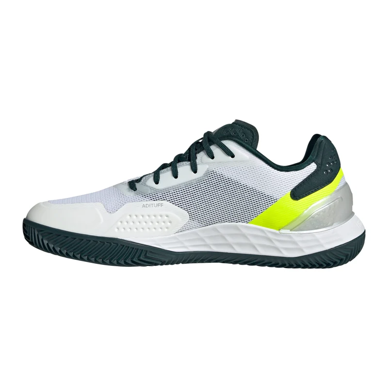 Defiant Speed 2 Sandplatzschuh Herren - weiß, neongelb