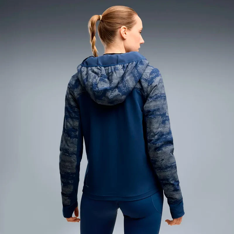 Primaloft Reflective Laufjacke Damen - blau