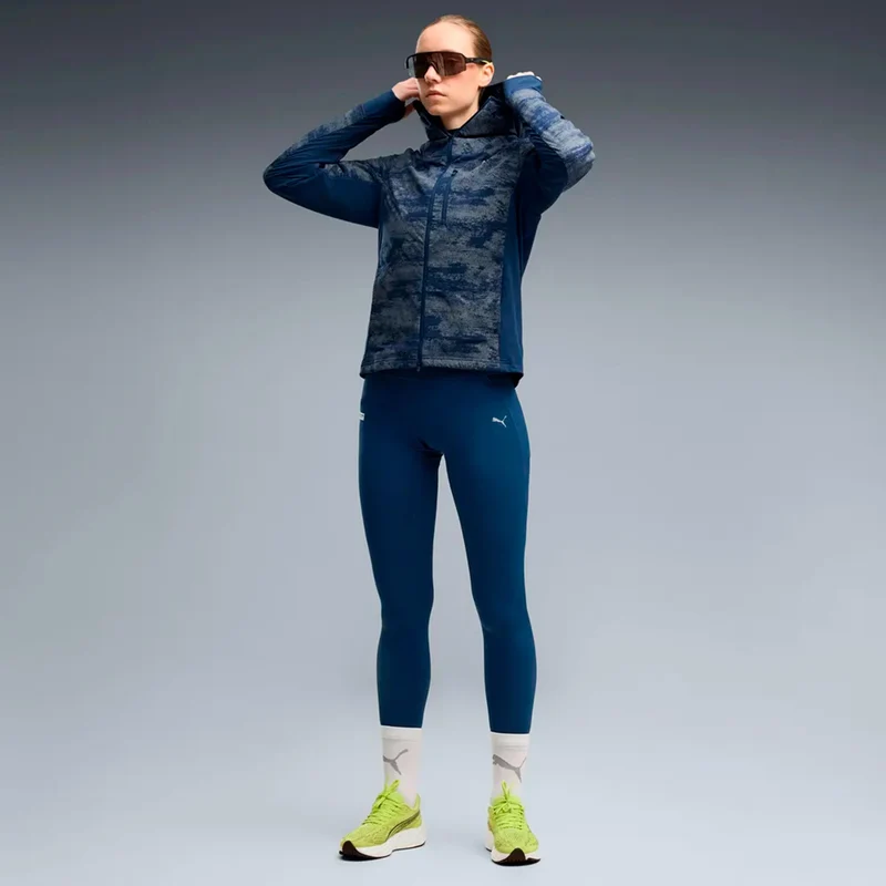 Primaloft Reflective Laufjacke Damen - blau