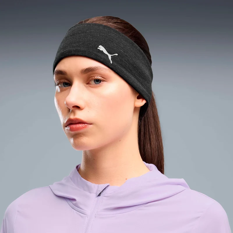 Race Day Merino Stirnband Unisex - schwarz