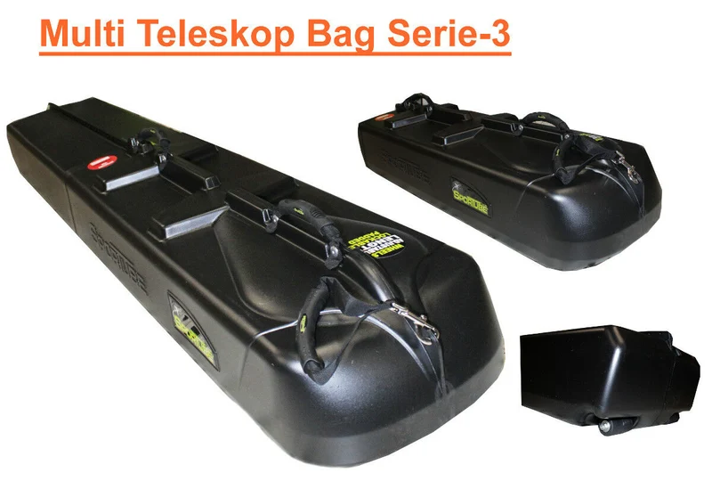 Teleskop Ski und Snowboardtasche