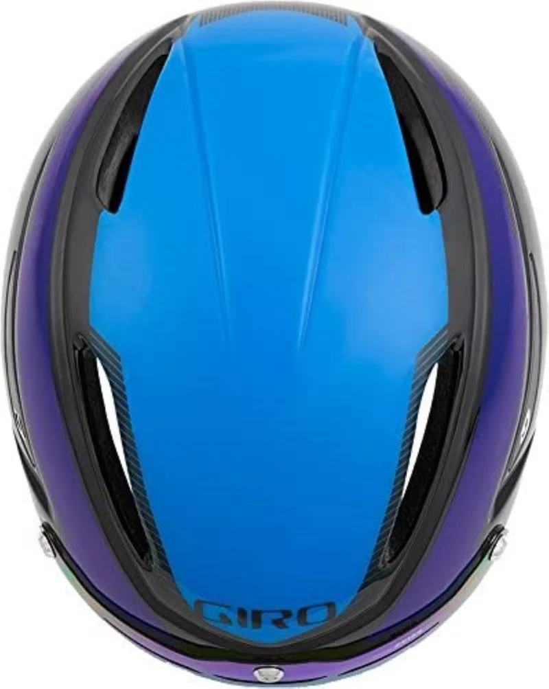 Giro AIR ATTACK SHIELD Fahrradhelm Herren black/blue/purple