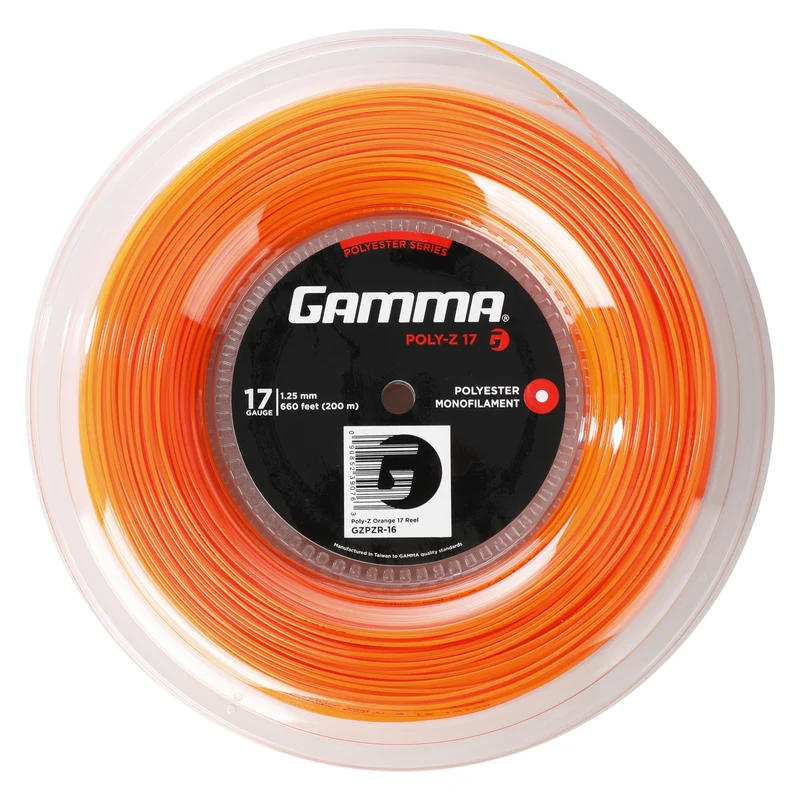 Poly Z Saitenrolle-Orange