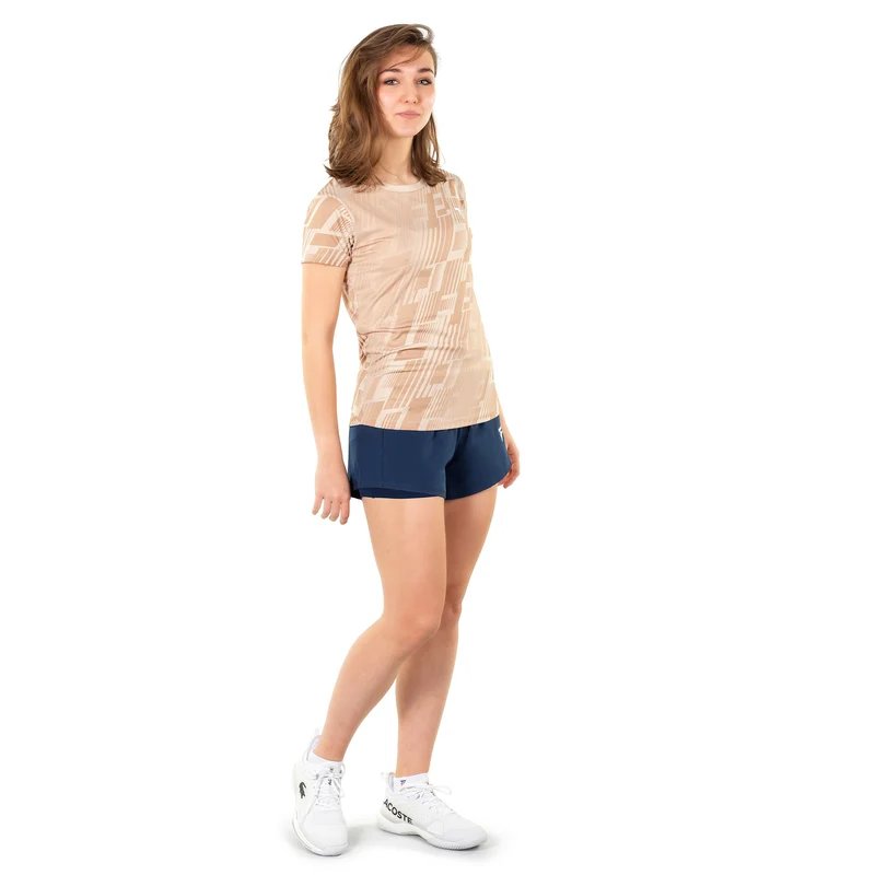 X-Loop T-Shirt Damen-sand