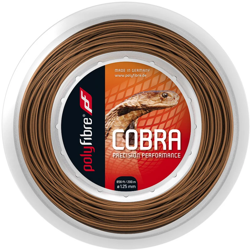 Cobra Beige/braun Saitenrolle 200m-Beige