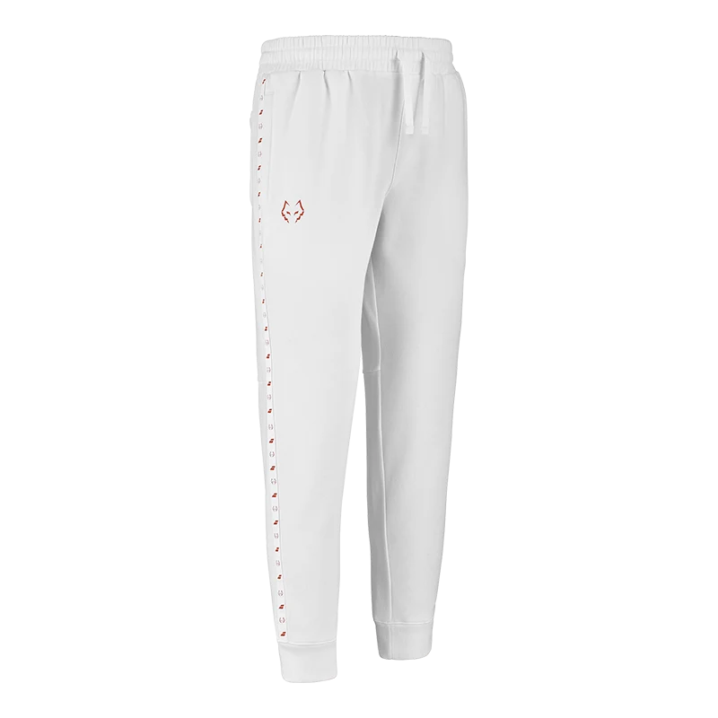 Pantalón Largo Babolat Algodón White/White 2026 J. Lebrón
