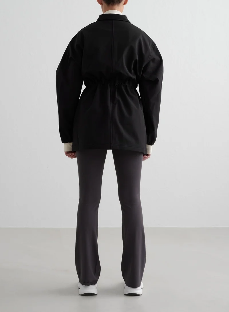 Black Softshell Jacket