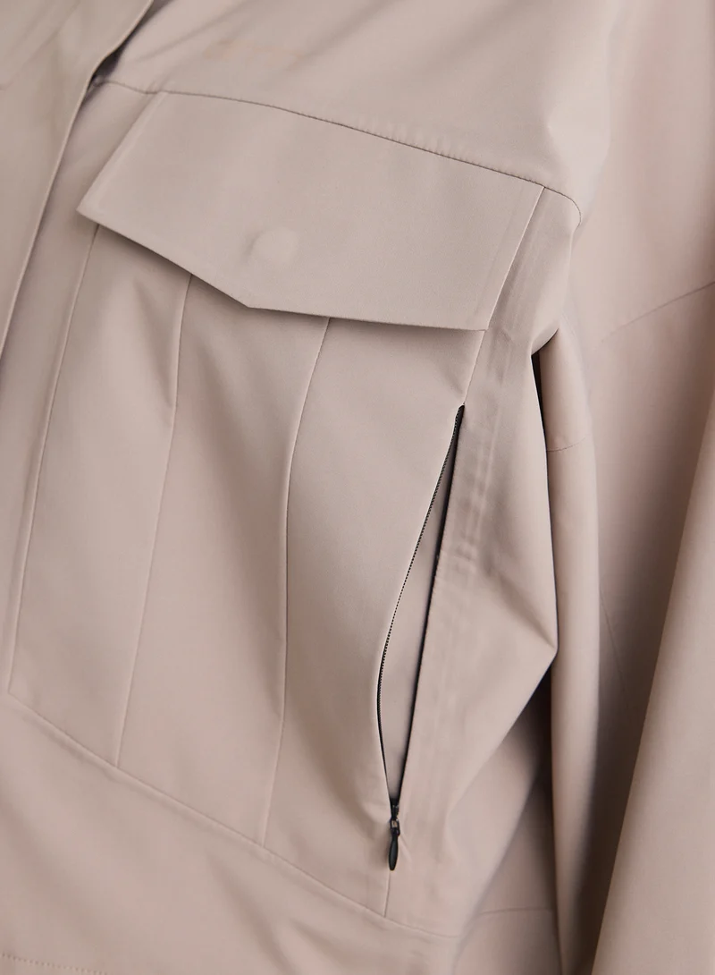 Dark Clay Waterproof Jacket