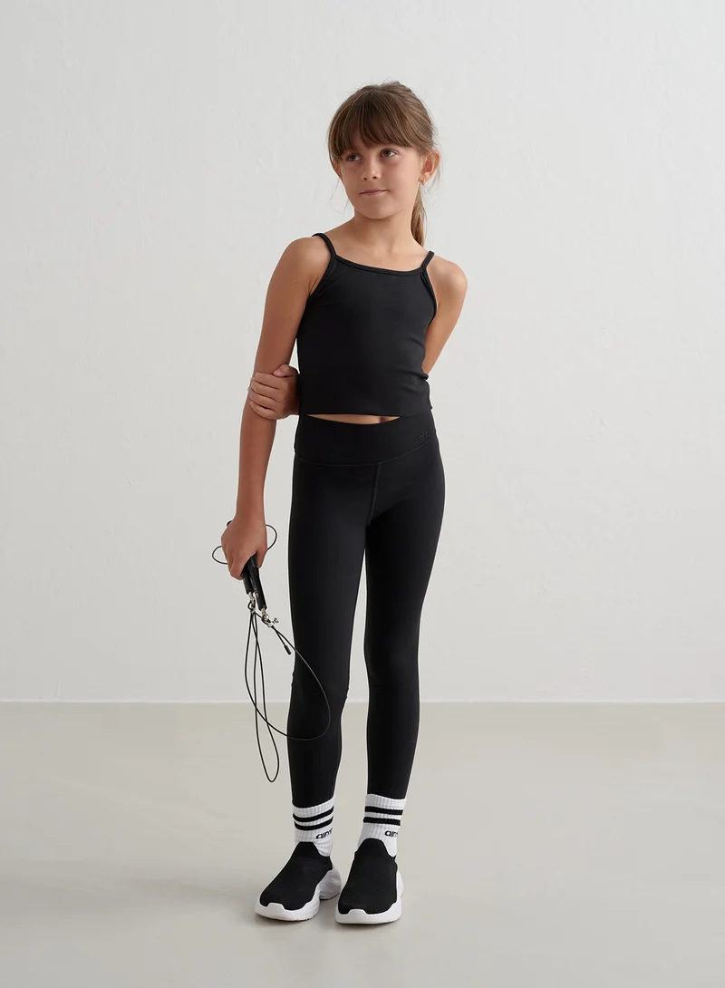 Black Young Sense Tights