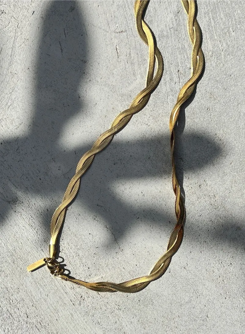 Waterproof Braid Necklace