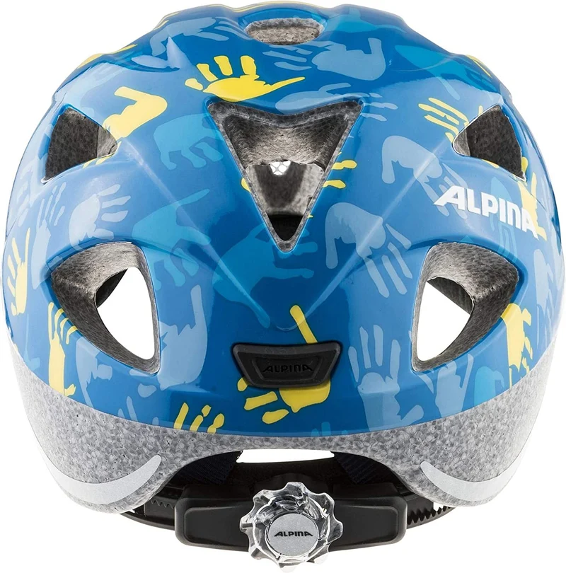 Alpina XIMO Fahrradhelm blue hands Kinder
