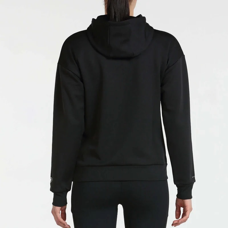 Bullpadel Kapuzenpullover INCACO Damen Schwarz