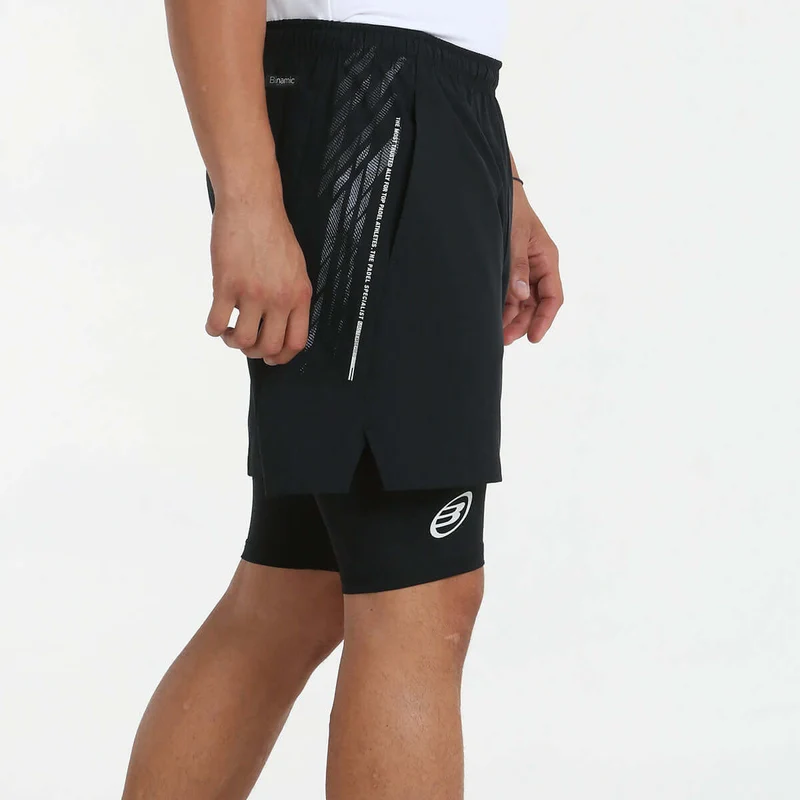 Bullpadel Misil Short Schwarz